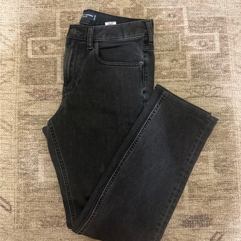 Classic Black Slim Fit Jeans for Men